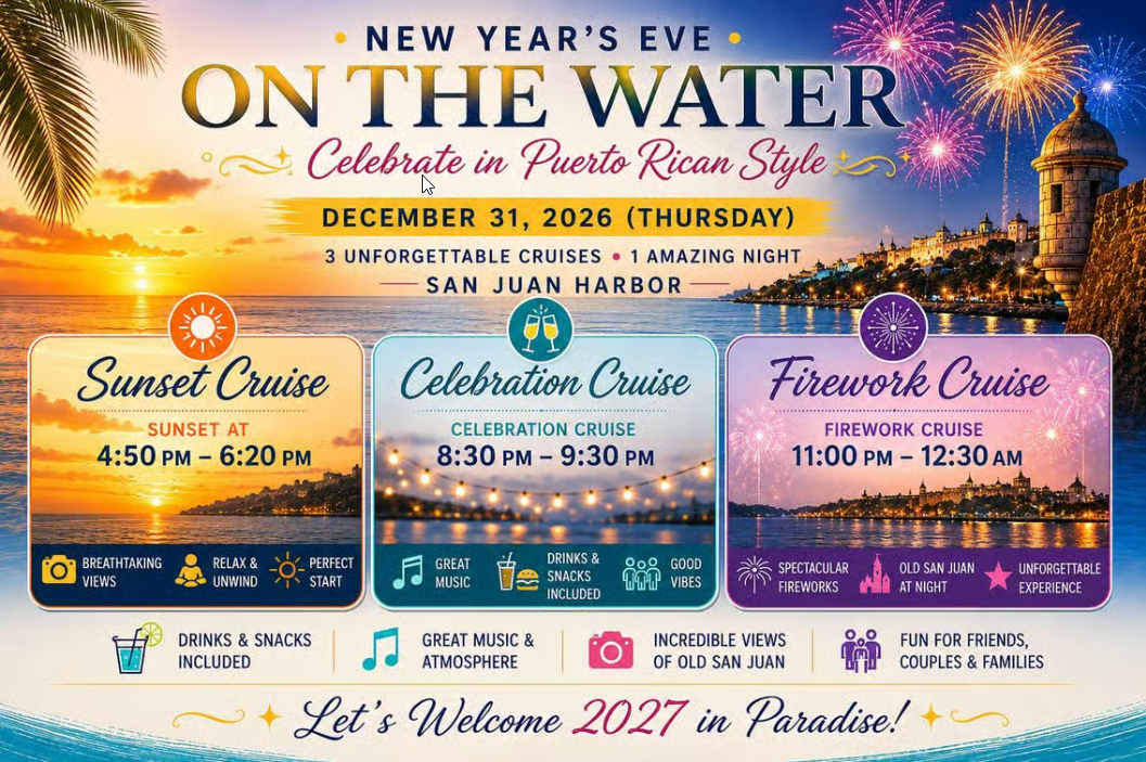 San Juan: Old San Juan Sunset Cruise with Drinks & Transfer - Dominican Republic
