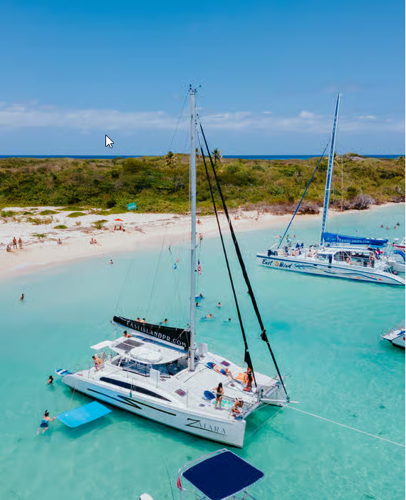 From Fajardo: Icacos Island Full-Day Catamaran Trip - Dominican Republic