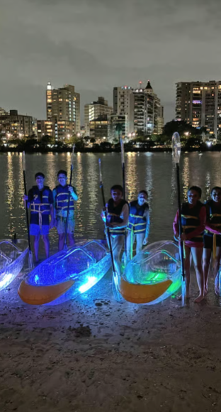 San Juan: Clear Kayak Guided Experience with LED Lights - Dominican Republic