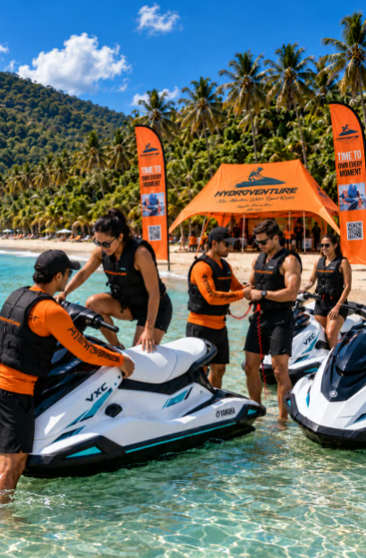 Luquillo Hydroventure: 30-minute Jet Ski Rental - Dominican Republic