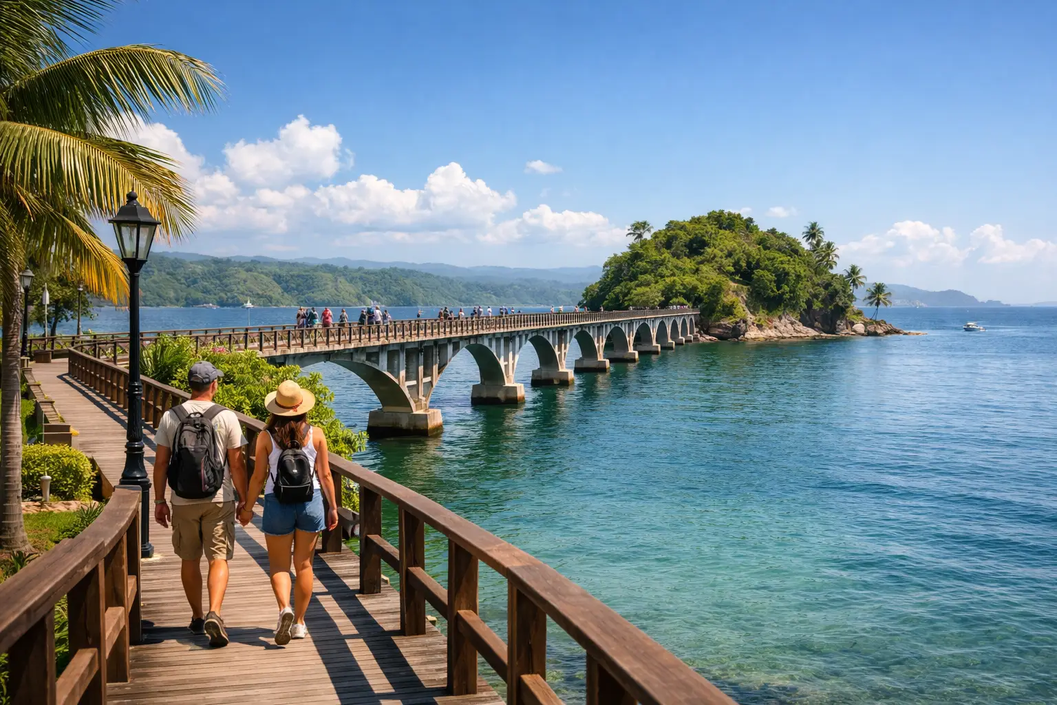 Samaná Boardwalk History Walk & Bridge Hiking Tour