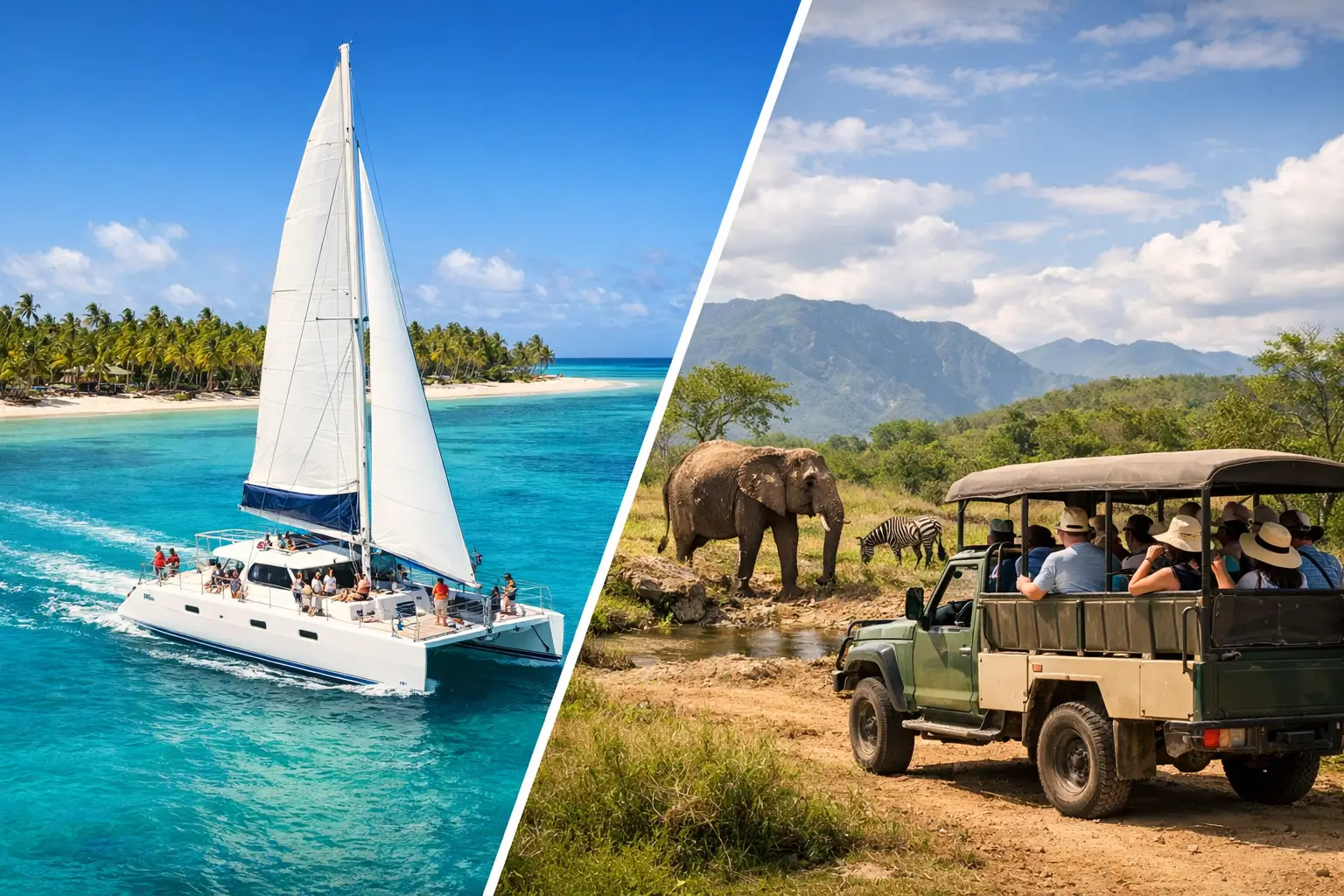 Catamaran or Safari Excursion Dominican Republic?