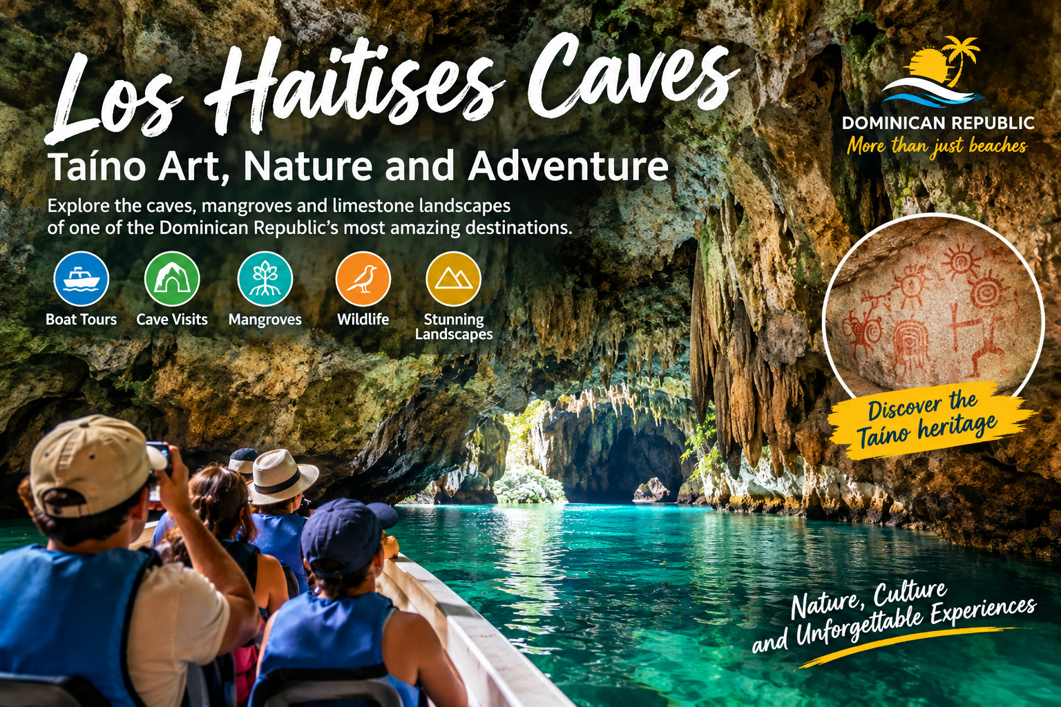 Los Haitises Caves: Taíno Art, Boat Tours & Travel Guide - Saona Island Tours & Excursions Guide